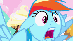 Size: 576x324 | Tagged: animated, derpibooru import, do princesses dream of magic sheep, eaten alive, edit, edited screencap, falling, for whom the sweetie belle toils, gif, macro, macro/micro, micro, mouth, nose in the air, open mouth, preddash, rainbow dash, safe, screaming, screencap, sweetie belle, sweetie belle nabbing uvula, uvula, uvula shaking, volumetric mouth, vore, zoomed in