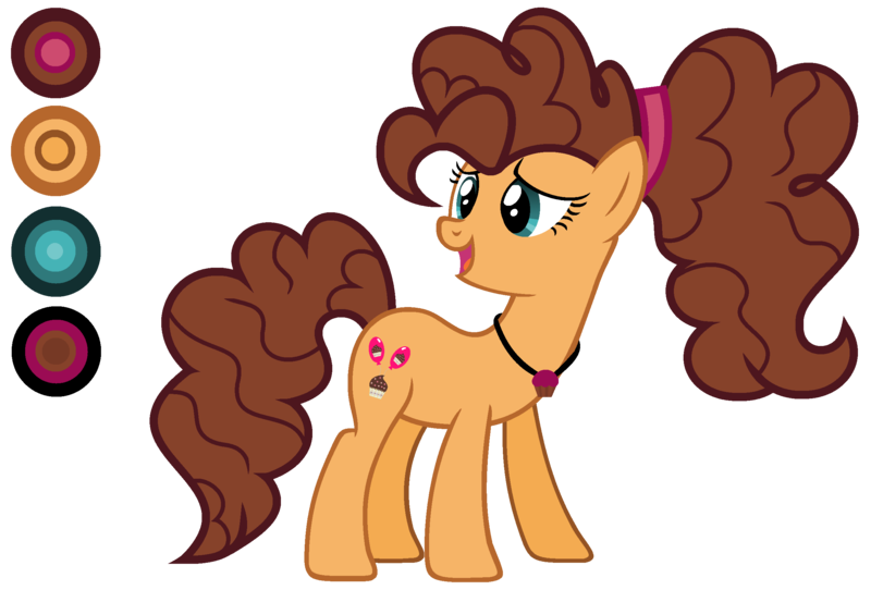 Size: 2456x1664 | Tagged: safe, artist:diamond-chiva, derpibooru import, oc, oc:party bliss, earth pony, pony, female, mare, offspring, parent:cheese sandwich, parent:pinkie pie, parents:cheesepie, reference sheet, simple background, solo, transparent background