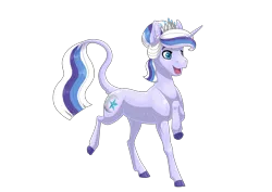 Size: 3508x2480 | Tagged: safe, artist:jackiebloom, derpibooru import, oc, oc:silver crescent, pony, unicorn, crown, female, jewelry, magical lesbian spawn, mare, offspring, parent:rarity, parent:twilight sparkle, parents:rarilight, regalia, simple background, solo, transparent background