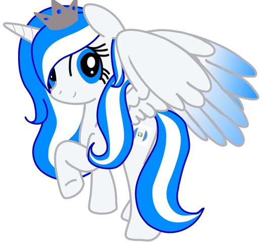 Size: 527x479 | Tagged: safe, artist:katy hearts, derpibooru import, oc, oc:princess guatemala, ponified, alicorn, pony, female, guatemala, nation ponies, solo