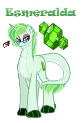 Size: 547x815 | Tagged: safe, artist:andy-hazards, derpibooru import, oc, oc:esmeralda, unofficial characters only, dracony, dragon, hybrid, pony, base used, claw hooves, fangs, female, glasses, interspecies offspring, offspring, parent:rarity, parent:spike, parents:sparity, simple background, solo, transparent background