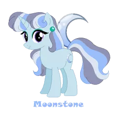 Size: 505x467 | Tagged: safe, artist:andy-hazards, derpibooru import, oc, oc:moonstone, pony, unicorn, base used, ear piercing, earring, female, jewelry, magical lesbian spawn, mare, offspring, parent:maud pie, parent:trixie, parents:mauxie, piercing, simple background, solo, transparent background