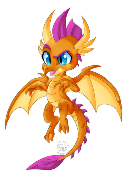 Size: 900x1200 | Tagged: artist:blazemizu, claws, derpibooru import, dragon, dragoness, dragon wings, fangs, female, flying, horns, open mouth, safe, simple background, smolder, solo, spread wings, transparent background, wings