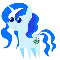 Size: 1080x1080 | Tagged: safe, artist:archooves, derpibooru import, oc, ponified, alicorn, pony, el salvador, nation ponies, pointy ponies, simple background, solo, transparent background