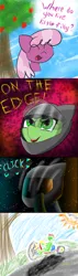 Size: 1000x3512 | Tagged: safe, artist:lamb, derpibooru import, cheerilee, oc, oc:anonfilly, pony, big wheel, cool sun, drawthread, edgy, female, filly, helmet, motorcycle helmet