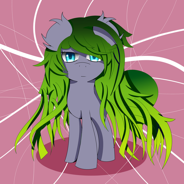 Size: 3000x3000 | Tagged: safe, artist:cocoapossibility, derpibooru import, oc, earth pony, pony, blue eyes, green hair