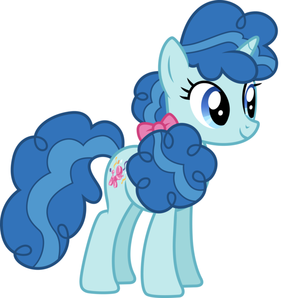 Size: 2827x3000 | Tagged: safe, artist:cloudyglow, derpibooru import, party favor, pony, unicorn, cute, favorbetes, female, mare, pinata prize, rule 63, rule63betes, simple background, smiling, solo, transparent background