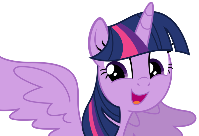 twilight sparkle happy face