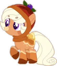 Size: 270x308 | Tagged: safe, artist:s1nb0y, derpibooru import, oc, ponified, food pony, original species, pony, base used, colt, food, male, pancake pony, simple background, solo, transparent background