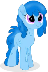 Size: 10191x15046 | Tagged: absurd resolution, artist:cirillaq, derpibooru import, female, goo, goo pony, mare, oc, oc:flowheart, original species, safe, simple background, solo, transparent background, unofficial characters only, vector