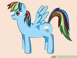 Size: 728x546 | Tagged: derpibooru import, quality, rainbow dash, ronbow dosh, safe, solo, wikihow