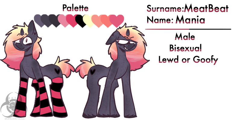 Size: 800x400 | Tagged: safe, derpibooru import, oc, oc:meatbeat mania, unofficial characters only, pony, unicorn, clothes, femboy, male, reference sheet, simple background, socks, solo, stallion, stockings, striped socks, thigh highs, transparent background, trap