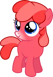 Size: 3500x5110 | Tagged: safe, artist:pilot231, derpibooru import, oc, oc:hope mustang, earth pony, pony, female, filly, foal, little sister, simple background, solo, transparent background, vector