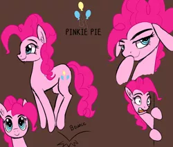 Size: 800x680 | Tagged: safe, artist:casualcolt, derpibooru import, pinkie pie, earth pony, pony, female, mare, smiling, solo, surprised