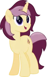 Size: 5000x8093 | Tagged: safe, artist:pilot231, derpibooru import, oc, oc:lannie lona, unofficial characters only, pony, unicorn, absurd resolution, female, mare, movie accurate, simple background, solo, transparent background, vector