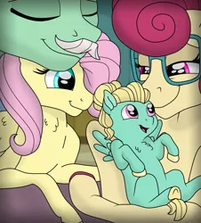 Size: 7541x8339 | Tagged: safe, artist:faitheverlasting, derpibooru import, fluttershy, gentle breeze, posey shy, zephyr breeze, pegasus, pony, absurd resolution, baby, baby pony, colt, cute, family, female, filly, filly fluttershy, male, younger, zephyrbetes