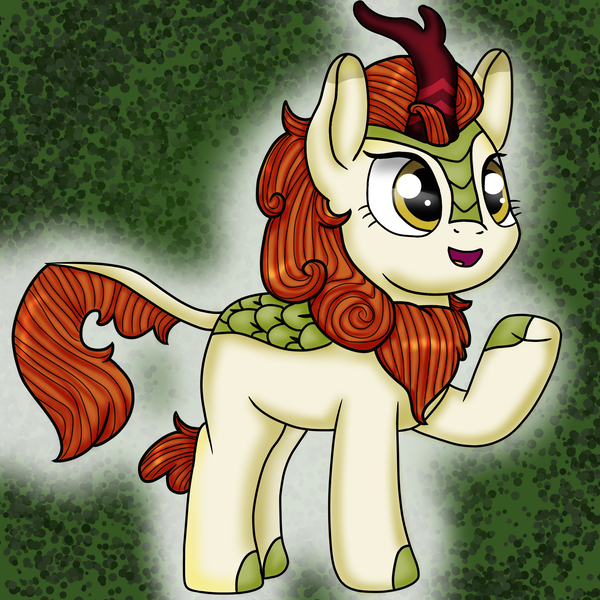 Size: 2000x2000 | Tagged: artist:artistathefilly, autumn blaze, derpibooru import, kirin, safe, sounds of silence, spoiler:s08