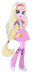 Size: 1244x2826 | Tagged: safe, artist:rosesweety, derpibooru import, equestria girls, boots, clothes, equestria girls-ified, regal academy, rose cinderella, shoes, simple background, solo, transparent background, vector