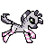 Size: 50x50 | Tagged: animated, artist:solarwish, clothes, derpibooru import, galloping, gif, icon, male, oc, oc:zebra north, pixel art, running, safe, simple background, socks, solo, stallion, striped socks, transparent background, unofficial characters only, zebra, zebra oc