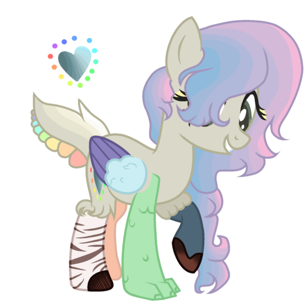 Size: 1024x1016 | Tagged: artist:k3elliebear, base used, derpibooru import, female, hybrid, interspecies offspring, oc, oc:wild heart, offspring, parent:discord, parent:fluttershy, parents:discoshy, safe, simple background, solo, transparent background