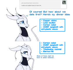 Size: 1995x1941 | Tagged: suggestive, artist:xn-d, derpibooru import, oc, oc:xn, unofficial characters only, original species, pony, ponymorph, robot, robot pony, ask, gay, male, simple background, text, thinking, transparent background, tumblr