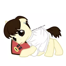 Size: 1500x1500 | Tagged: safe, artist:age3rcm, derpibooru import, ponified, pony, bts, jung kook, rule 85, vector