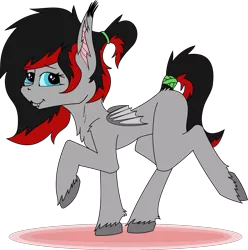Size: 2048x2061 | Tagged: safe, artist:bitrate16, derpibooru import, oc, oc:viri, unofficial characters only, bat pony, pony, cute, female, flat, gift art, mare, simple background, solo, transparent, transparent background, vector, walking