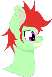 Size: 3215x4760 | Tagged: safe, artist:alltimemine, derpibooru import, oc, oc:rowanberry, unofficial characters only, pony, bust, female, horn, inkscape, lineless, mare, portrait, profile, simple background, tape, transparent background, vector