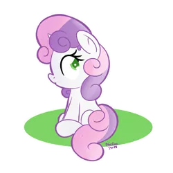 Size: 1280x1280 | Tagged: abstract background, artist:vaetan, derpibooru import, safe, simple background, solo, sweetie belle, transparent background
