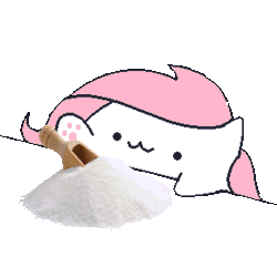 Size: 1425x1425 | Tagged: safe, artist:sugar morning, derpibooru import, oc, oc:sugar morning, unofficial characters only, animated, bongo cat, bongos, cute, female, food, mare, paws, pixel art, pixelated, simple background, sugar (food), transparent background, underpaw