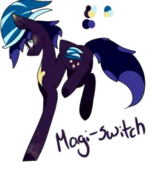 Size: 827x923 | Tagged: safe, artist:earthyrainbowkitty, derpibooru import, oc, oc:magi-switch, earth pony, pony, base used, female, hat, mare, simple background, solo, transparent background, witch hat