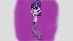 Size: 2560x1440 | Tagged: suggestive, artist:wolfthepredator, derpibooru import, sci-twi, twilight sparkle, genie, equestria girls, 3d, armpits, belly button, belly dancer, breasts, busty twilight sparkle, dancing, female, gmod, shantae, solo, solo female