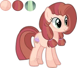 Size: 4306x3793 | Tagged: safe, artist:moon-rose-rosie, derpibooru import, oc, oc:chocolate sprinkles, unofficial characters only, earth pony, pony, female, mare, offspring, parent:cheese sandwich, parent:pinkie pie, parents:cheesepie, simple background, solo, transparent background