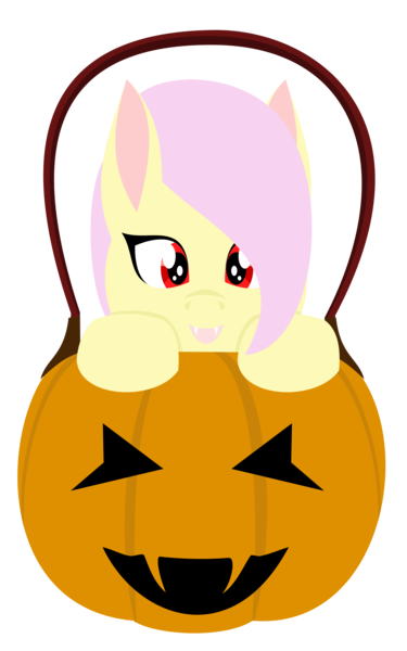 Size: 1598x2557 | Tagged: safe, alternate version, artist:alltimemine, derpibooru import, fluttershy, bat pony, pony, bat ponified, cute, fangs, female, filly, flutterbat, foal, halloween, holiday, jack-o-lantern, lineless, looking at you, nightmare night, pumpkin, pumpkin bucket, race swap, simple background, smiling, solo, transparent background, vector, younger