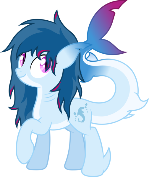 Size: 3977x4734 | Tagged: safe, artist:livehotsun, derpibooru import, oc, oc:shannis blue, unofficial characters only, original species, pony, shark, shark pony, absurd resolution, female, mare, raised hoof, simple background, solo, transparent background, vector