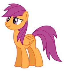 Size: 852x937 | Tagged: safe, artist:anthony60617, derpibooru import, scootaloo, pegasus, pony, adult, female, mare, older, older scootaloo, simple background, solo, transparent background, vector