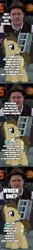 Size: 300x2295 | Tagged: safe, derpibooru import, edit, edited screencap, screencap, doctor whooves, sci-twi, time turner, twilight sparkle, pony, comic:the epilogue, atop the fourth wall, comic, doctor who, fanfic art, linkara, screencap comic, spoilers for another series, the doctor, time lord