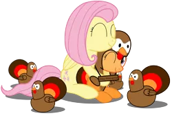 Size: 2573x1758 | Tagged: safe, artist:bladedragoon7575, derpibooru import, fluttershy, scootaloo, bird, pegasus, pony, turkey, animal, animal costume, clothes, costume, cute, cutealoo, eyes closed, female, filly, fluttermom, hug, mare, one eye closed, plushie, scootachicken, scootalove, scootaturkey, shyabetes, sign, simple background, sitting, smiling, transparent background, turkey costume, wink