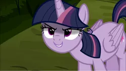 Size: 1248x702 | Tagged: safe, derpibooru import, screencap, mean twilight sparkle, alicorn, pony, the mean 6, clone, evil grin, female, grin, mare, scary face, sinister, smiling, solo, you need me