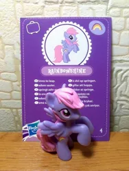 Size: 1620x2160 | Tagged: safe, derpibooru import, official, rainbowshine, pony, blind bag, blind bag card, irl, merchandise, photo, toy, wave 3