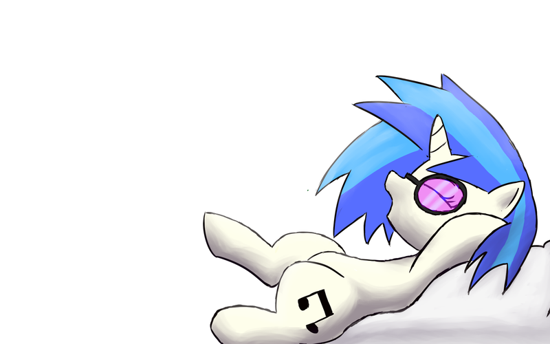 Size: 1920x1200 | Tagged: safe, artist:theo, derpibooru import, vinyl scratch, pony, cute, sleeping, solo