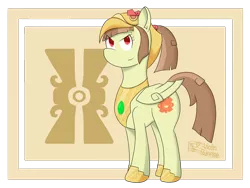 Size: 1280x960 | Tagged: safe, artist:ask-violinsunrise, derpibooru import, oc, oc:tailcoatl, ponified, pegasus, pony, aztec, mexico, nation ponies