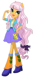Size: 1204x2754 | Tagged: safe, artist:rosesweety, derpibooru import, equestria girls, astoria rapunzel, boots, clothes, high heels, leg warmers, long hair, regal academy, shoes, simple background, skirt, transparent background, vector