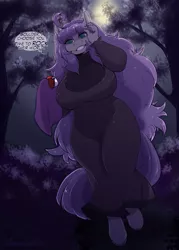 Size: 2800x3920 | Tagged: anthro, artist:arnachy, big breasts, breasts, busty maud pie, derpibooru import, erect nipples, female, hex maniac, huge breasts, maud pie, nipple outline, pokéball, pokémon, pokémon x and y, smiling, solo, solo female, suggestive, unguligrade anthro, when she smiles