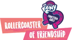 Size: 305x170 | Tagged: safe, derpibooru import, official, equestria girls, equestria girls series, rollercoaster of friendship, equestria girls logo, netflix, simple background, transparent background, vector