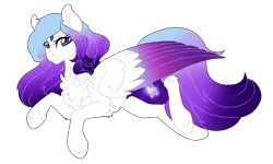 Size: 3525x2120 | Tagged: artist:nightskrill, artist:royalwolf1111, chest fluff, colored wings, derpibooru import, ear fluff, fluffy, gradient mane, gradient wings, multicolored wings, oc, oc:cosmic harmony, oc:melody shard, safe, simple background, transparent background, unofficial characters only, wings