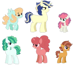 Size: 1046x930 | Tagged: safe, artist:kukakimon, derpibooru import, oc, unofficial characters only, earth pony, pegasus, pony, unicorn, adoptable, base used, blank flank, crack ship offspring, female, freckles, magical gay spawn, magical lesbian spawn, male, mare, offspring, parent:apple bloom, parent:babs seed, parent:cheese sandwich, parent:donut joe, parent:flash sentry, parent:pinkie pie, parent:scootaloo, parent:shining armor, parent:sweetie belle, parent:vinyl scratch, parent:windy whistles, parent:zephyr breeze, parents:pinkiejoe, parents:scootababs, parents:shiningsentry, parents:sweetiebloom, parents:vinylsandwich, parents:zephyrwhistles, simple background, stallion, transparent background