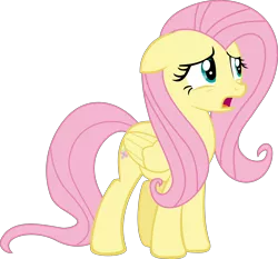 Size: 4530x4213 | Tagged: safe, artist:davidpinskton117, derpibooru import, fluttershy, pony, absurd resolution, simple background, solo, transparent background, vector