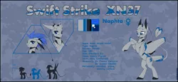 Size: 4120x1900 | Tagged: safe, artist:xn-d, derpibooru import, oc, oc:swift strike, unofficial characters only, original species, plane pony, pony, ponymorph, robot, robot pony, fangs, female, open mouth, plane, rearing, reference sheet, text