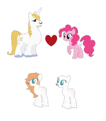 Size: 1181x1345 | Tagged: artist:ilovemlp18, bluepie, derpibooru import, family, female, male, oc, offspring, parent:pinkie pie, parent:prince blueblood, parents:bluepie, pinkie pie, prince blueblood, safe, shipping, simple background, straight, transparent background